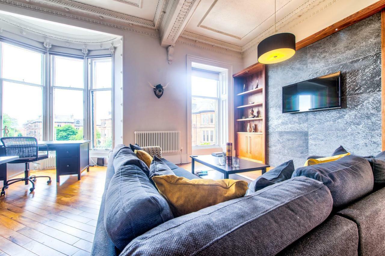 32 Victoria Crescent Road Apartamento Glasgow Exterior foto